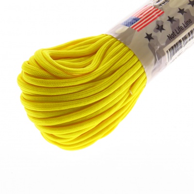 RG108H ROLLO PARACHUTE CORD PARACORD AMARILLO