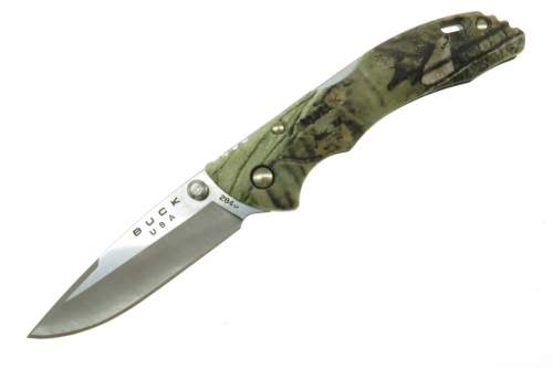 BU284CMS24 Buck Navaja Bantam Camo Filo Plano Mossy Oak