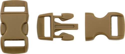 KYCPC KNOTTY BROCHE HEBILLA PLASTICA CAFE 11 MM 10 JUEGOS