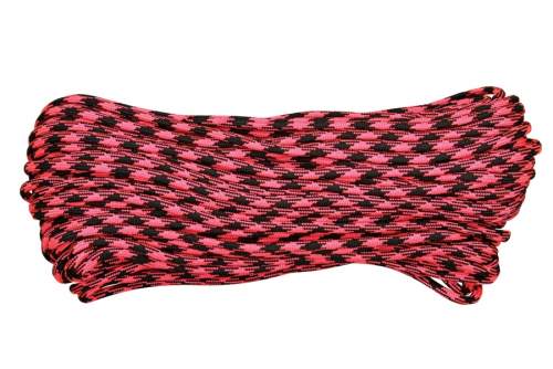 RG1022H ROLLO PARACHUTE CORD PARACORD PINK NIGTH