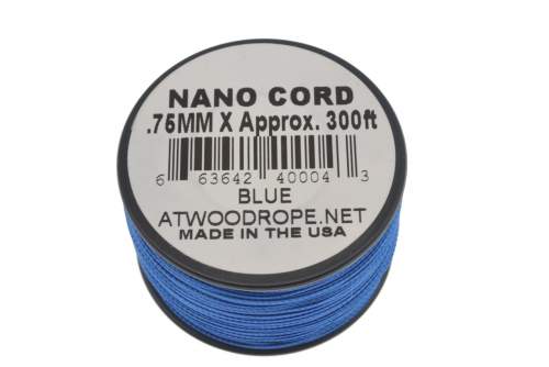 RG1106 ROLLO PARACHUTE CORD PARACORD NANO CORD AZUL